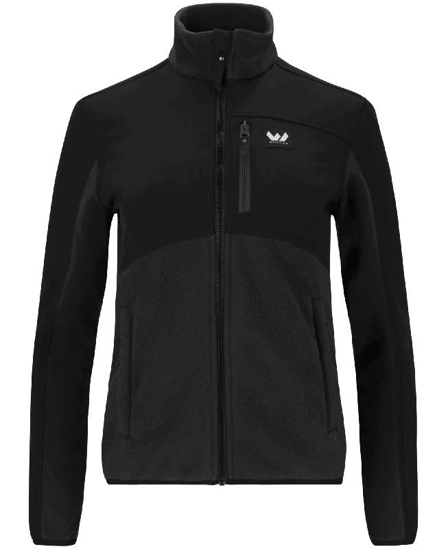Evo W Fleece Jacket Snapped Jacket Toggled Jacket Drawstring Jacket