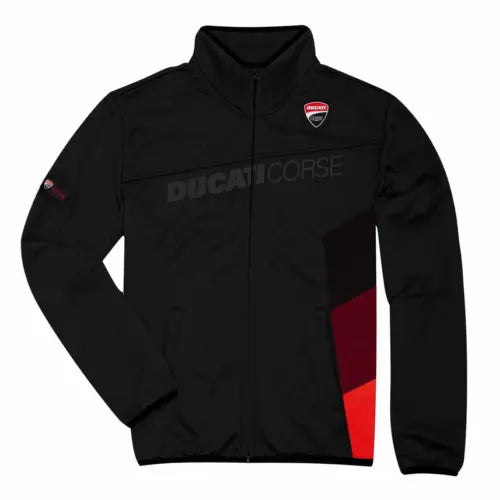 Ducati DC Sport Fleece Jacket Hooded Jacket Caped Jacket Shawl Collar Jacket