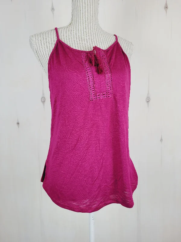 GEORGE MAROON SOFT TANK LADIES MEDIUM PRE-LOVED off shoulder tank
