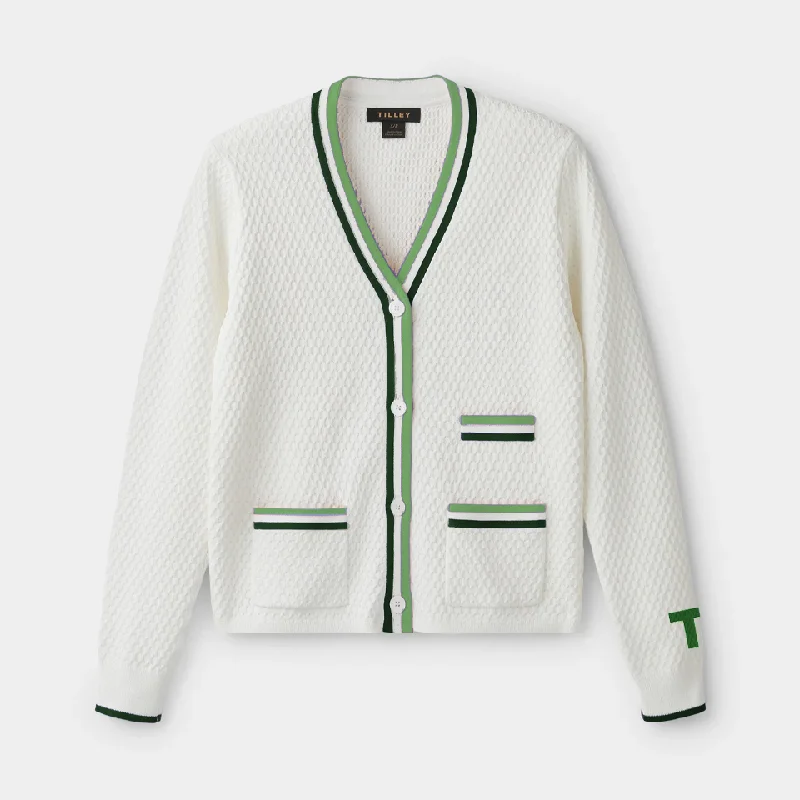 White/Pine Green