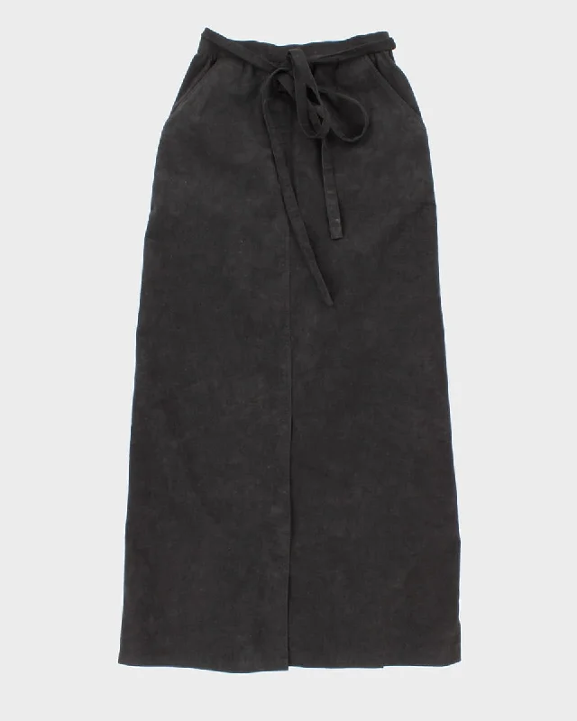 Vintage Brodkin Ultrasuede Wrap Skirt - M seamless skirt comfort