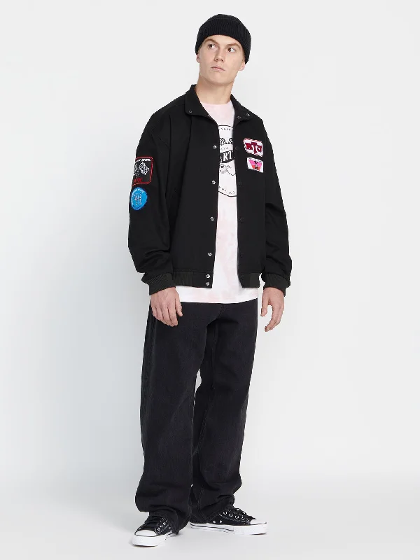 RTJ X Hot Wheels Patch Jacket - Black Jacket Blazer Coat