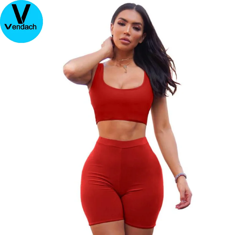 Crop Top Tank Top and Bicycle Shorts relaxed fit tank