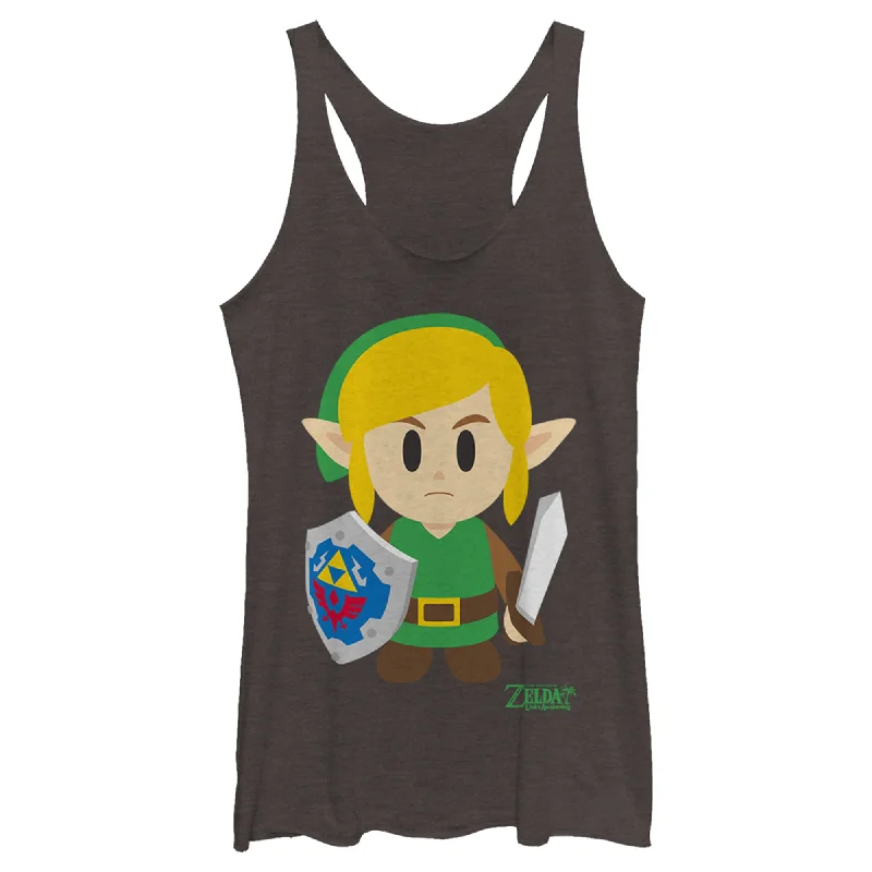 Women's Nintendo Legend of Zelda Link's Awakening Avatar Racerback Tank Top stylish tank top