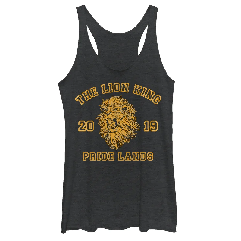 Women's Lion King King's Mane 2019 Racerback Tank Top modal blend tank