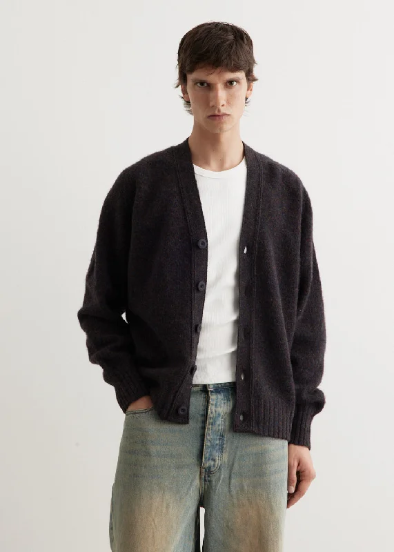 Shaggy Bear Cardigan Oversized Loose Flowy