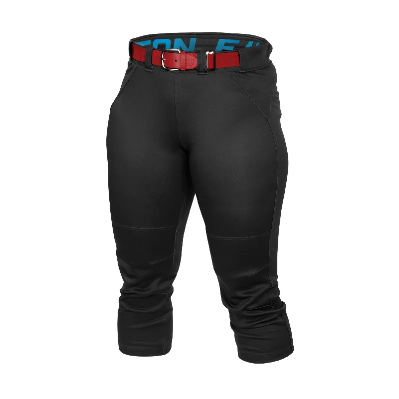Easton Adult Gameday Stretch FP Pant - Black High-Waist Trousers