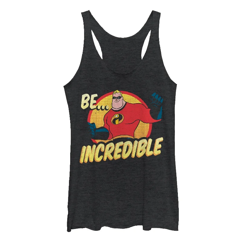 Women's The Incredibles Be Incredible Racerback Tank Top open back tank