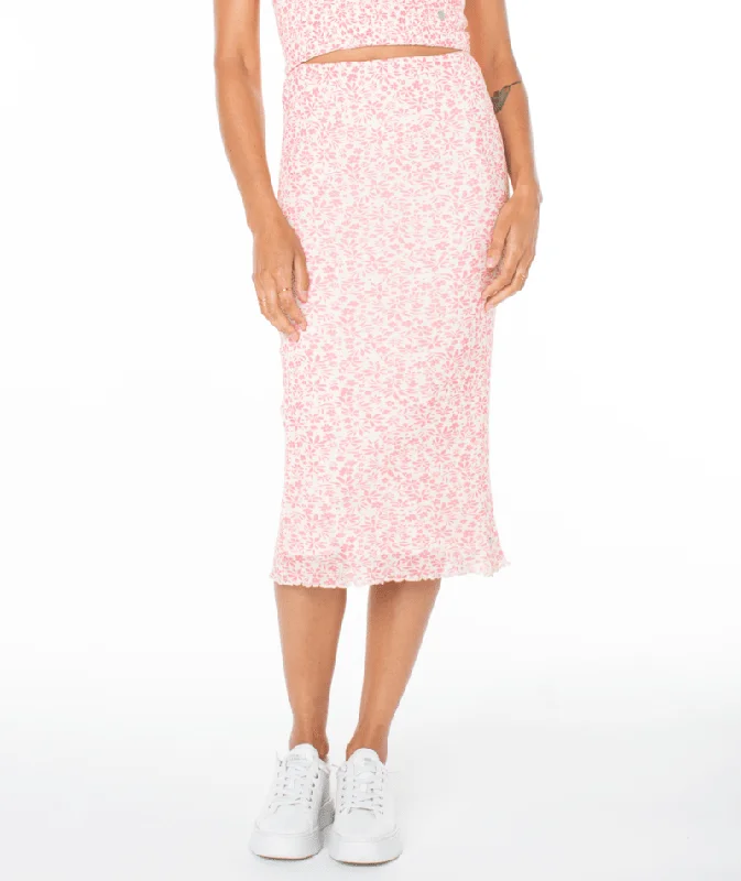 Roxy Womens Skirt Tubetime chiffon skirt delicate