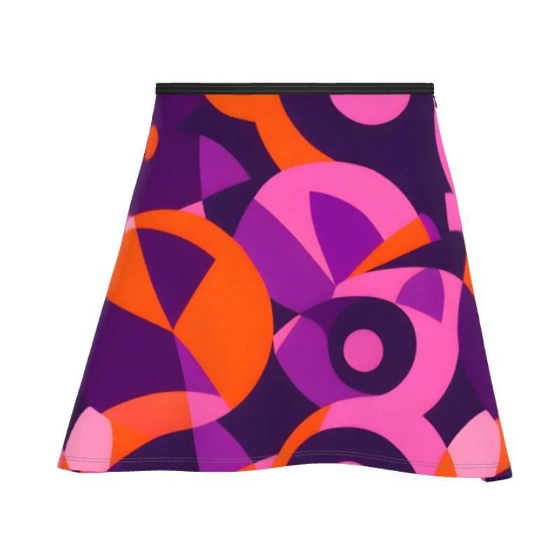 Tokyo Mini Skater Skirt - Airline Series denim skirt durable