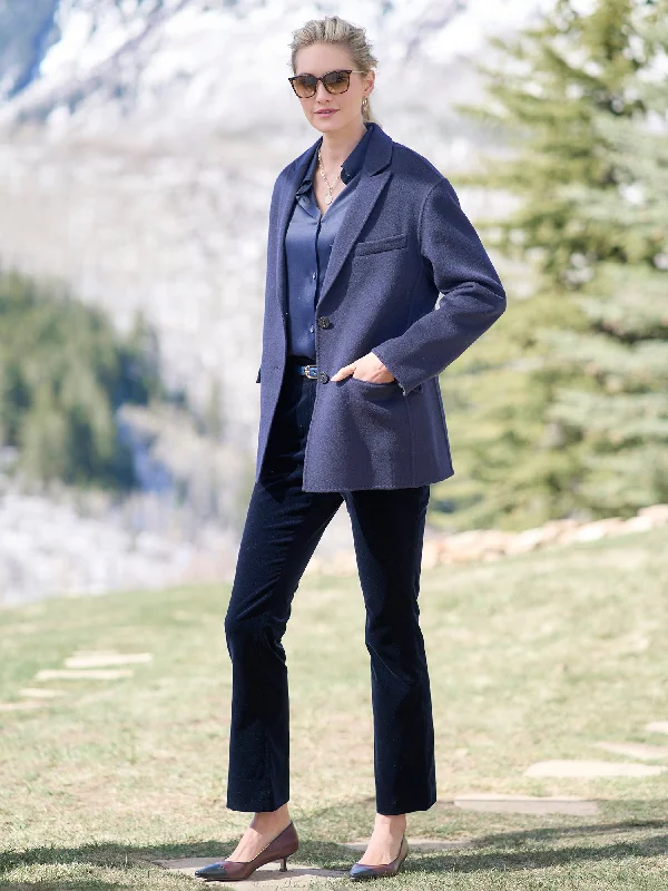 Jordana Velvet Pant Classic Bootcut Trousers