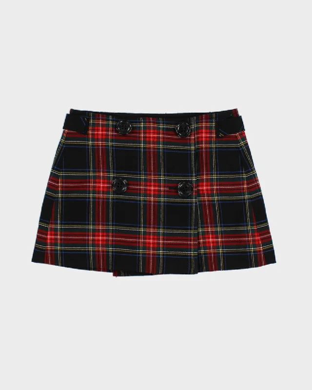 Vintage Gap Mini Plaid Mini Skirt - XS slim fit skirt