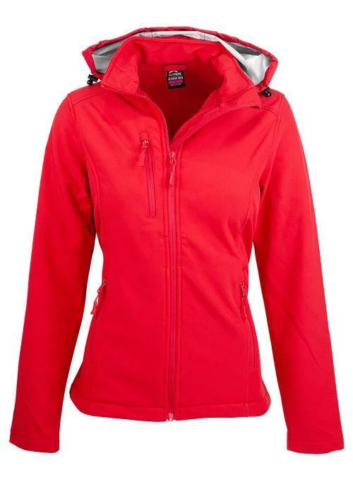 Ladies Olympus Softshell Jacket - Red Corduroy Jacket Velvet Jacket Brocade Jacket