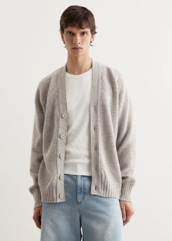 Shaggy Bear Cardigan Soft Cozy Warm