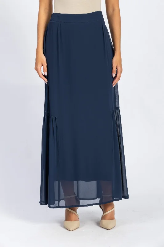 chiffon skirt cashmere skirt fine