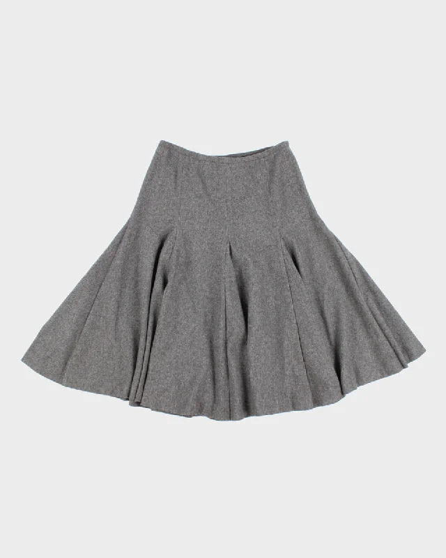 Vintage MaxMara Wool Blend Skirt - W:32 lace skirt delicate