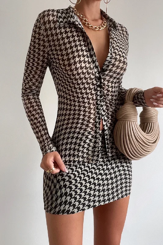 LEVANTE SKIRT - PRINT lightweight skirt design