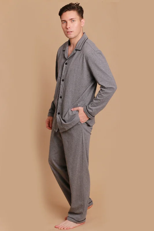 Allergy-Free Organic Cotton Pajama Pants Comfortable Denim Trousers