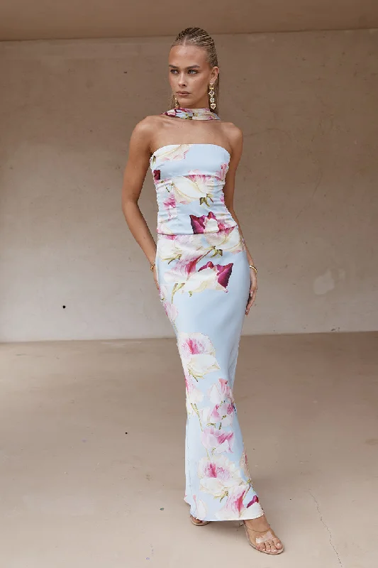VERITY MAXI SKIRT - CADENCE PRINT vintage skirt charm