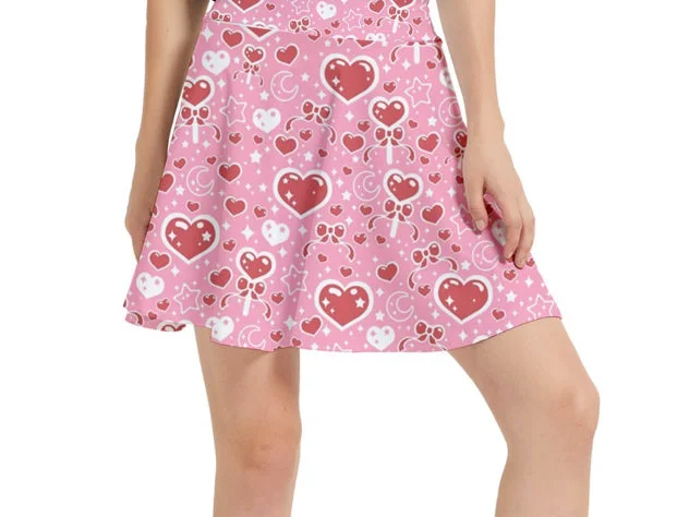 Sweet Feelings pink waistband skirt [made to order] patchwork skirt art