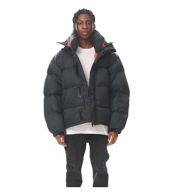 Oversized Down Jacket ( Unisex ) Knit Fabric Woven Fabric Fleece Fabric