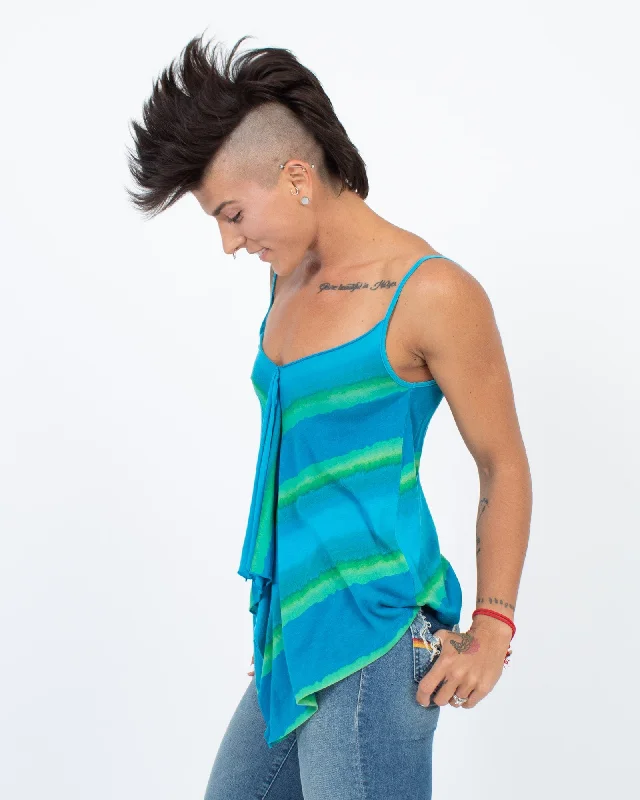 Watercolor Stripe Tank charcoal tank top