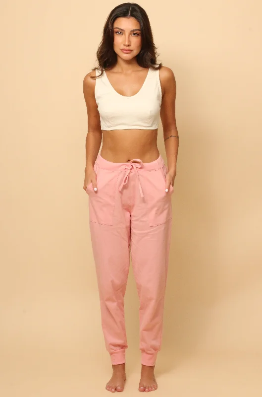 Women's Allergy-Free Penny Jogger Pants Chic Wool Trousers