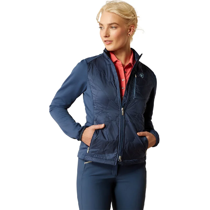 10055180 Ariat Women's Fusion Insulated Jacket - Dark Denim Wool Jacket Cashmere Jacket Tweed Jacket