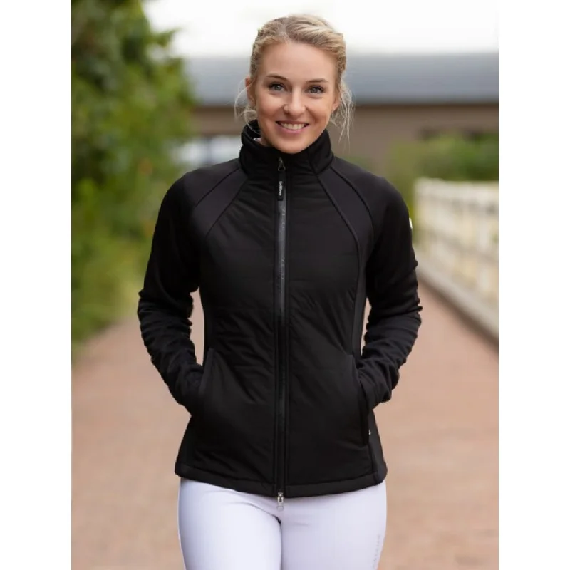 IT02280 LeMieux Ladies Hybrid Jacket - Black Insulated Jacket Fitted Jacket Loose Jacket