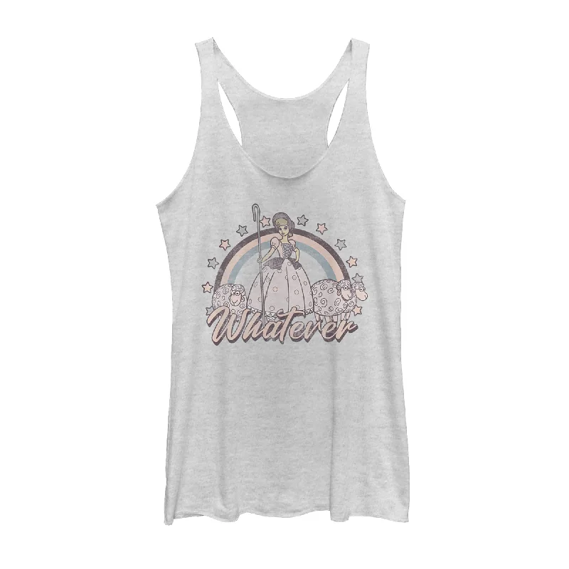 Women's Toy Story Whatever Bo Peep Racerback Tank Top fashionable tank top