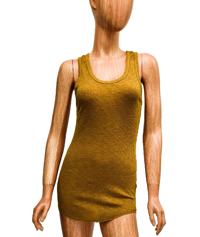 Ribbed Layer Tank lightweight tank top