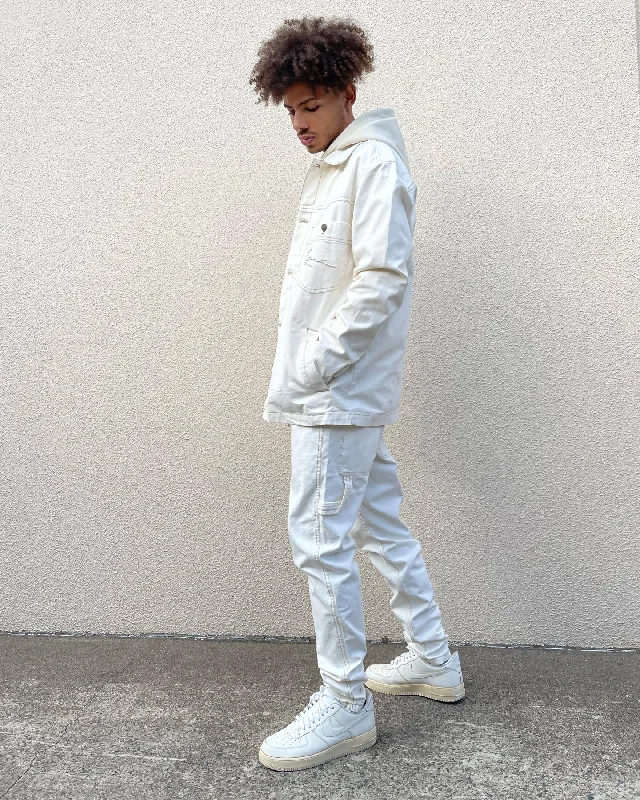 Karl Kani OG Pants White Lightweight Jogger Pants