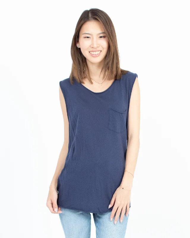Pocket Muscle Tank yoga tank top