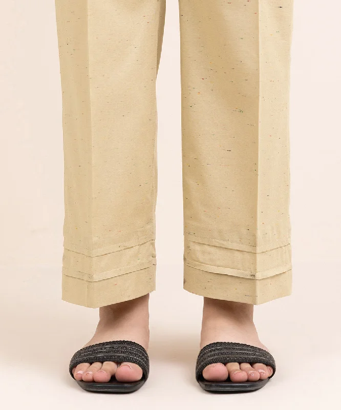 Multi Neps Straight Pants Relaxed Linen Pants