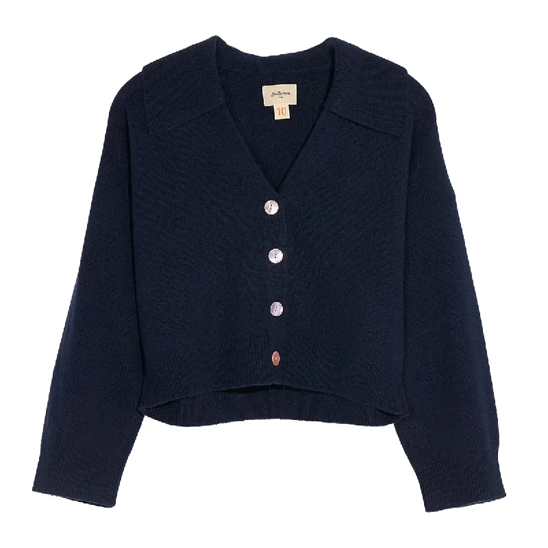 Bellerose Gimmo Cardigan Welt Pockets Slit Pockets Flap Pockets