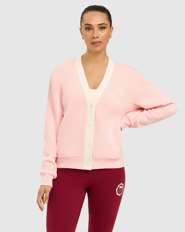 Women's Castel Cardigan Mesh Fabric Canvas Fabric Denim Fabric