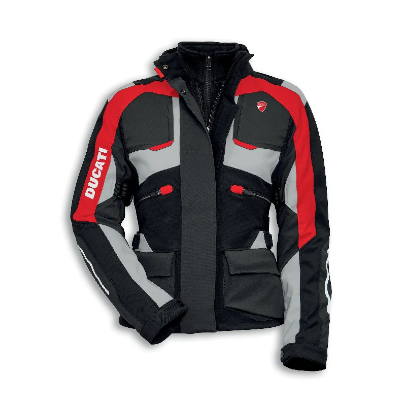 Ducati Strada C3 Women's Fabric Jacket Bomber Jacket Anorak Windbreaker