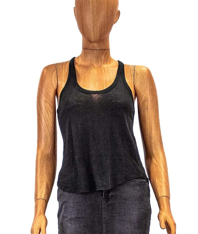 Sheer Casual Tank off shoulder tank