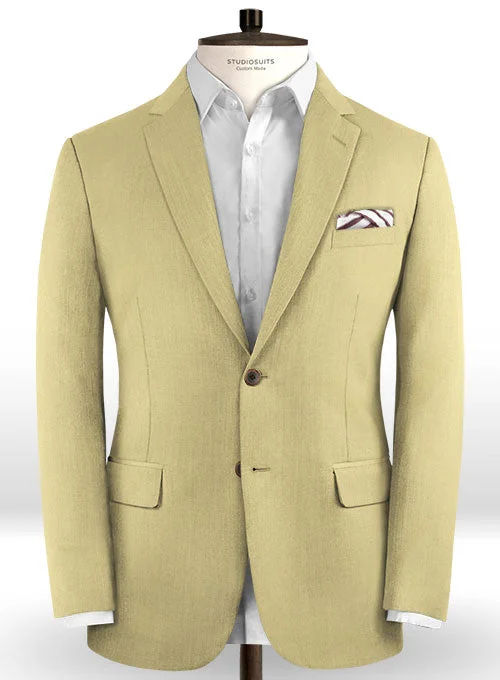 Scabal Pearl Khaki Wool Jacket Quilted Jacket Puffer Jacket Insulated Jacket