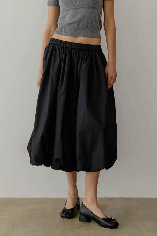 BELLA MIDI SKIRT chiffon skirt airy