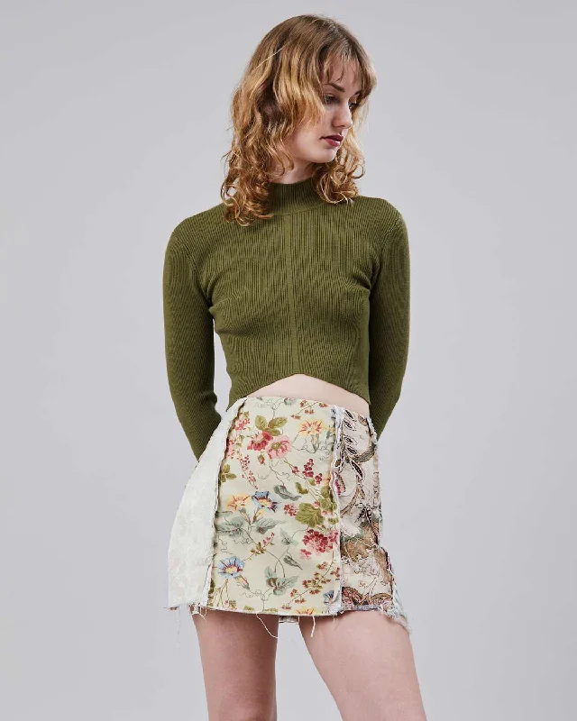 Rokit Originals Lindsay Skirt - XS leather skirt refined