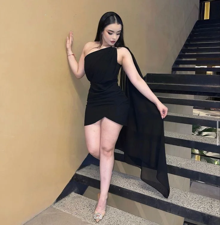 Cifeeo-back to school outfits 16th Birthday Black Homecoming Dress One Shoulder Tight Short Mini Party Dress C2505 Tunics Luxurious high-end Cifeeo-back to school outfits 16th Birthday Black Homecoming Dress One Shoulder Tight Short Mini Party Dress C2505 Tunics Luxurious high-end