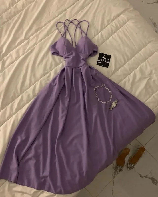 Cifeeo-back to school outfits 16th Birthday A Line Spaghetti Straps Lilac Homecoming Dresses Party Dress C3129 Tunics Polka dots Cifeeo-back to school outfits 16th Birthday A Line Spaghetti Straps Lilac Homecoming Dresses Party Dress C3129 Tunics Polka dots