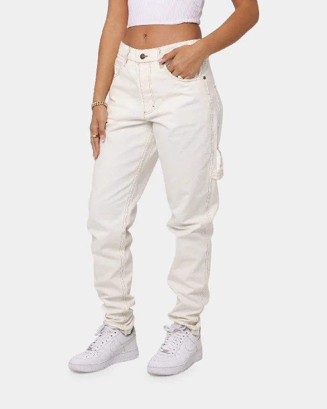 Karl Kani OG Pants White High-Waist Jogger Pants
