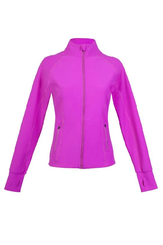 Ladies Ava Jacket - Pink Elasticated Jacket Padded Jacket Insulated Jacket