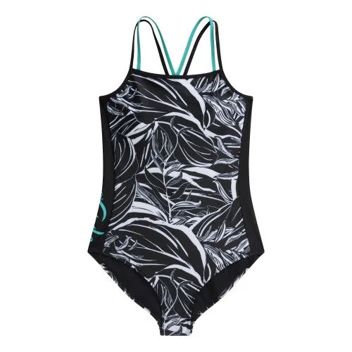 Animal Womens/Ladies Zora Strappy One Piece Swimsuit Plunge Neckline Swimsuit