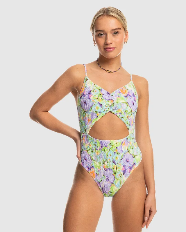 Womens Blumen One Piece One Piece Swim Timeless Black Bikini