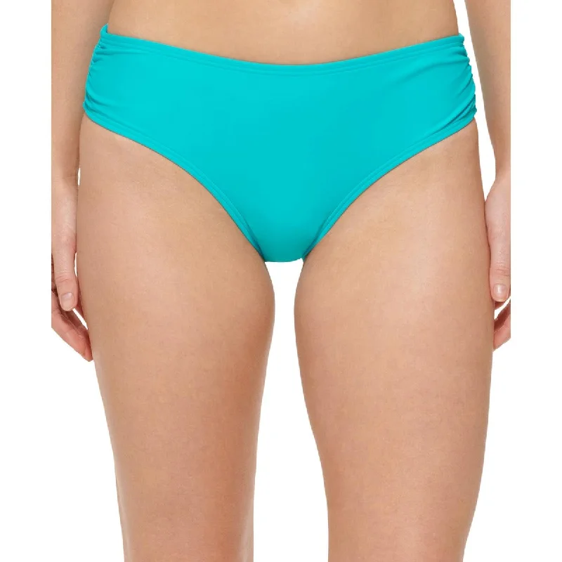 Calvin Klein Womens Solid Hipster Swim Bottom Separates Bold Swimsuit Design