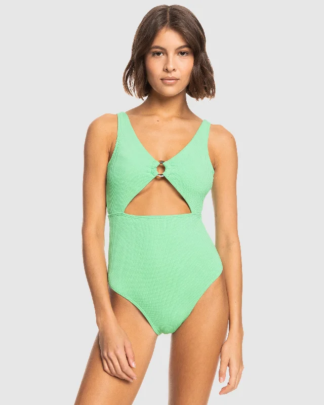 Womens Color Jam Sd One Piece One Piece Swim Sleek Full Coverage