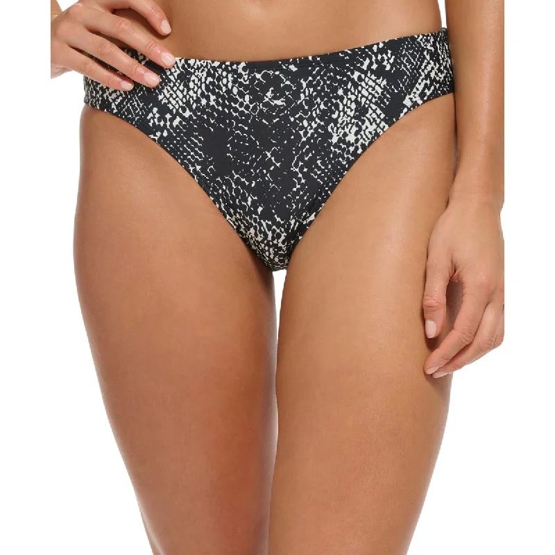 DKNY Womens Snake Bikini Swim Bottom Separates Push-Up Bikini Bottoms
